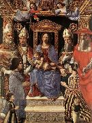 unknow artist Madonna and Childs, Saints, and Donors Spain oil painting reproduction